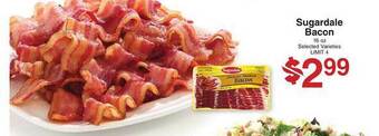 Price Chopper Sugardale bacon offer