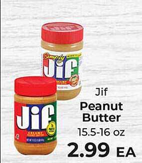 Sunset Foods Jif peanut butter offer