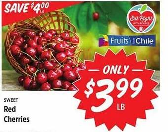 Rouses Red cherries offer