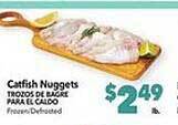 Vallarta Supermarkets Catfish nuggets offer