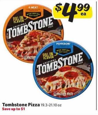 Winn Dixie Tombstone pizza offer