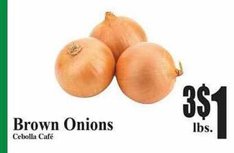 Baja Ranch Brown onions offer