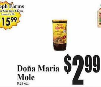 Baja Ranch Doña maria mole offer