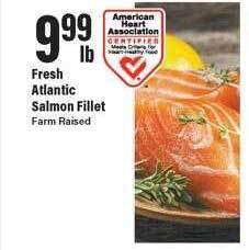 Big Y Fresh atlantic salmon fillet offer