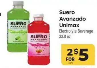 Cardenas Unimax electrolyte beverage offer