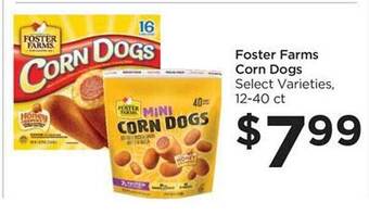 Food 4 Less Foster farms corn dogs offer