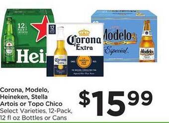Food 4 Less Corona, modelo, heineken, stella artois or topo chico offer