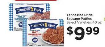 Food 4 Less Tennessee pride sausage patties offer