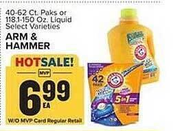 Food Lion Arm & hammer offer
