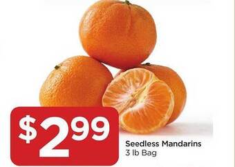 Food 4 Less Seedless mandarins offer