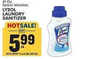 Food Lion Lysol laundry sanitizer offer