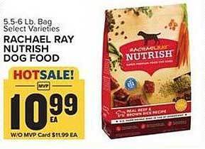 Food Lion Rachael ray nutrish dog food offer