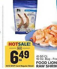 Food Lion Food lion raw shrimp offer
