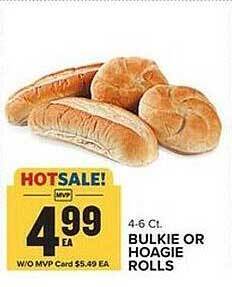 Food Lion Bulkie or hoagie rolls offer
