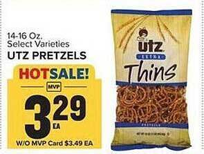 Food Lion Utz pretzels offer