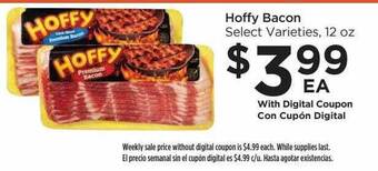 Foods Co Hoffy bacon offer