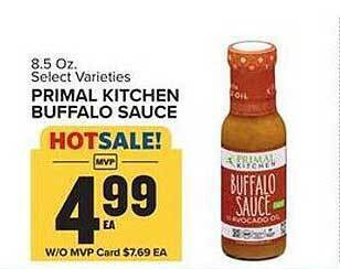 Food Lion Primal kitchen buffalo sauce offer