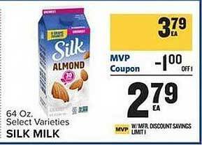 Food Lion Silk milk offer