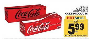 Food Lion Coke products offer