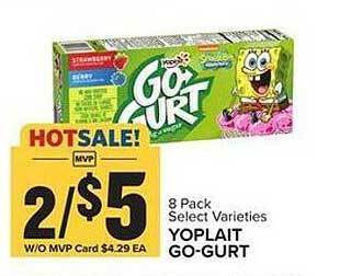 Food Lion Yoplait go-gurt offer