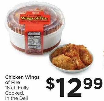 Foods Co Chicken wings of fire offer