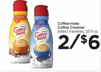 Foods Co Coffee-mate coffee creamer offer