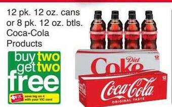 Harris Teeter Coca-cola products offer