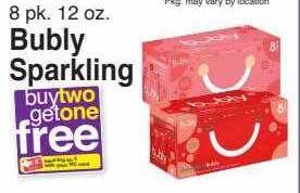 Harris Teeter Bubly sparkling offer