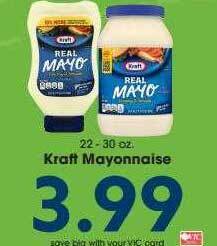 Harris Teeter Kraft mayonnaise offer