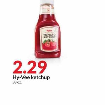Hy-Vee Hy-vee ketchup offer