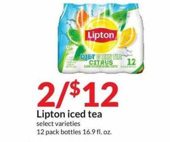 Hy-Vee Lipton iced tea offer