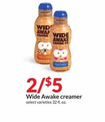Hy-Vee Wide awake creamer offer