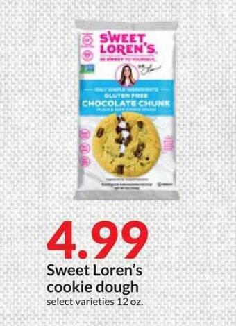 Hy-Vee Sweet loren's cookie dough offer