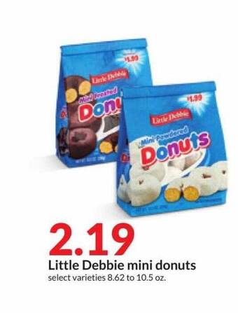 Hy-Vee Little debbie mini donuts offer