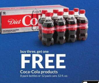 Hy-Vee Coca-cola products offer