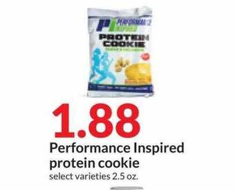 Hy-Vee Performance inspired protein cookie offer