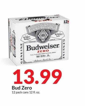 Hy-Vee Budweiser zero offer