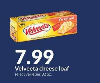 Hy-Vee Velveeta cheese loaf offer