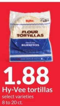 Hy-Vee Hy-vee tortillas offer