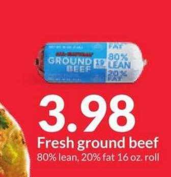Hy-Vee Fresh ground beef offer