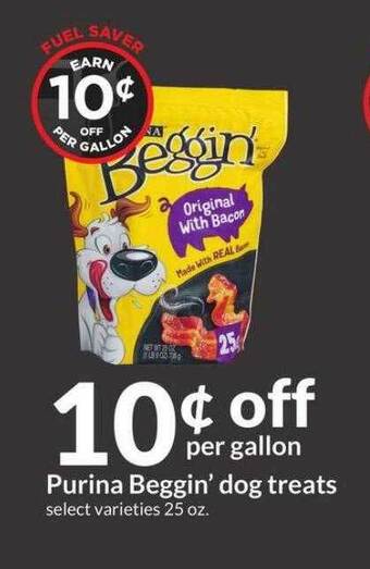 Hy-Vee Purina beggin' dog treats offer