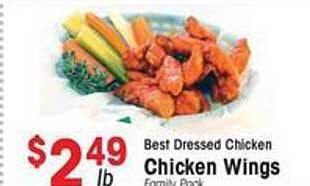 IGA Chicken wings offer