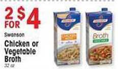 IGA Chicken or vegetable broth offer