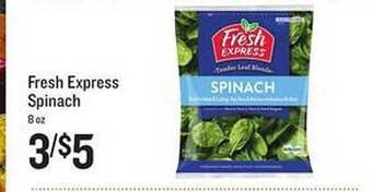 Lowes Foods Fresh express spinach offer