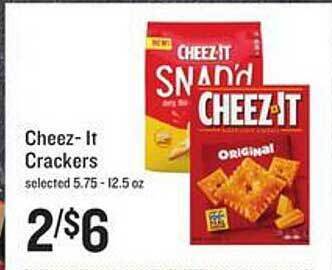 Lowes Foods Cheez-it crackers offer