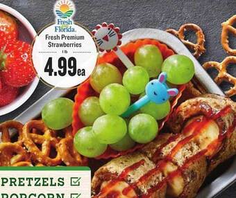 Lowes Foods Fresh premium strawberries offer