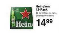Price Chopper Heineken 12-pack offer