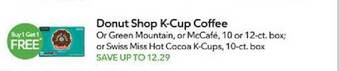 Publix Donut shop k-cup coffee offer