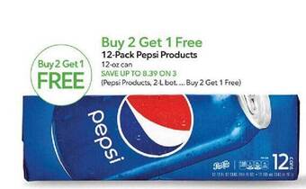 Publix 12-pack pepsi products offer
