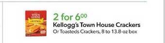 Publix Kellogg's town house crackers offer